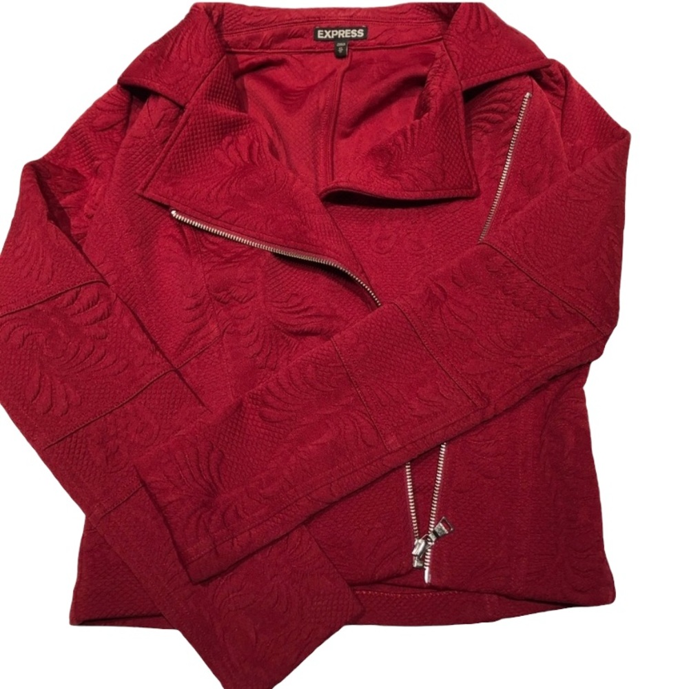 {Express} High Zip Blazer